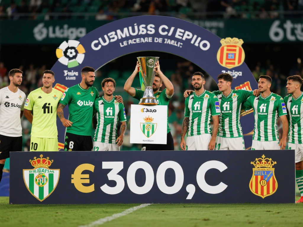 六台：贝蒂斯晋级决赛获400万欧奖金，夺冠再添300万欧收入