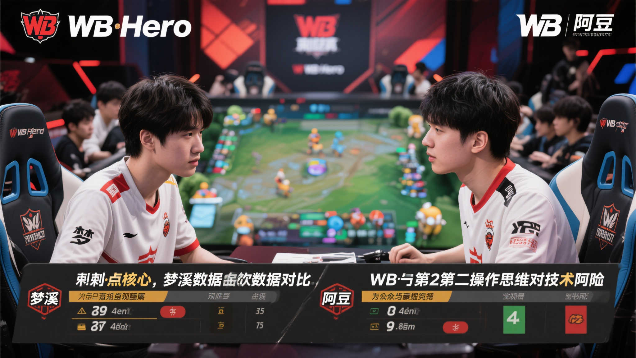 WB／Hero第二局数据解析：梦溪强势包围再压阿豆